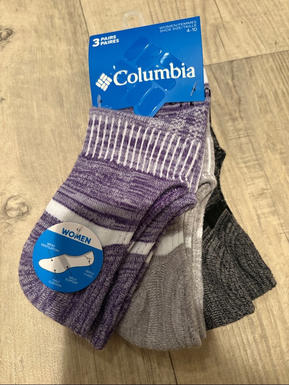 Columbia Women’s 3-Pack Socks
